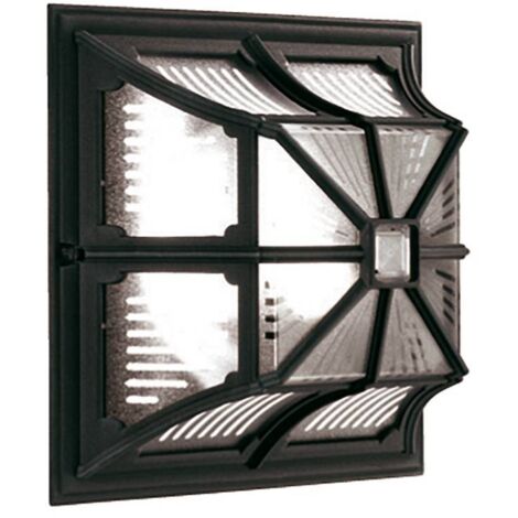 Elstead Chapel - Lanterna da Soffitto a Filo da Esterno 1 Luce Nera IP44, E27