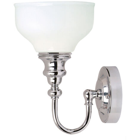 Elstead Cheadle - Applique da parete per bagno 1 luce Cromo lucido IP44, G9