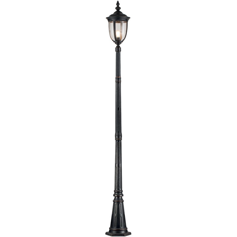 Cleveland Lampadaires extérieurs bronze patiné, IP44 - Elstead
