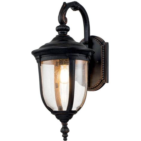 Elstead Cleveland Lanterna da parete per esterno Bronzo Invecchiato, IP44