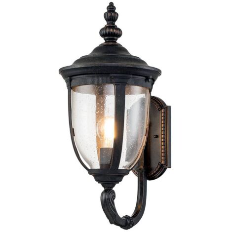 Elstead Cleveland Lanterna da parete per esterno Bronzo Invecchiato, IP44