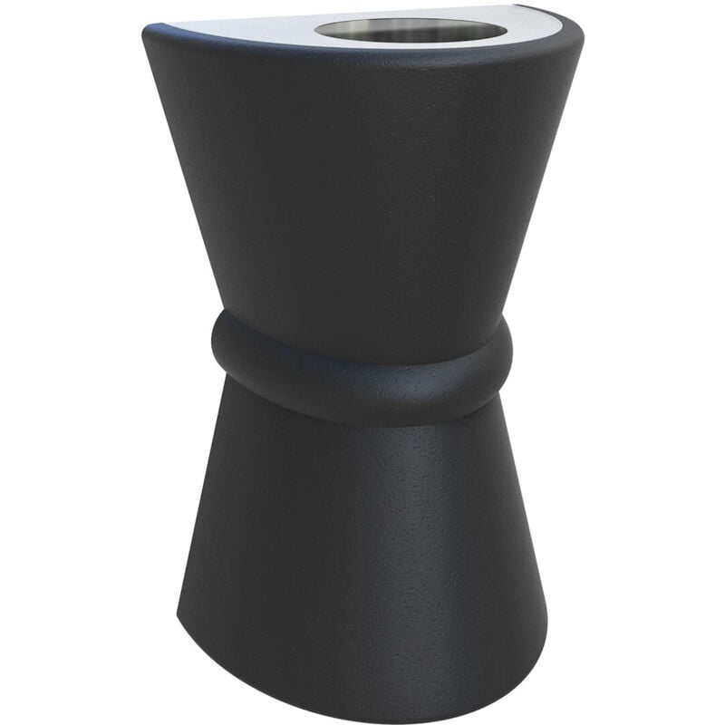Coastal Collection - Applique da esterno a 2 luci Up / Down Nera IP44, attacco E27 - Elstead
