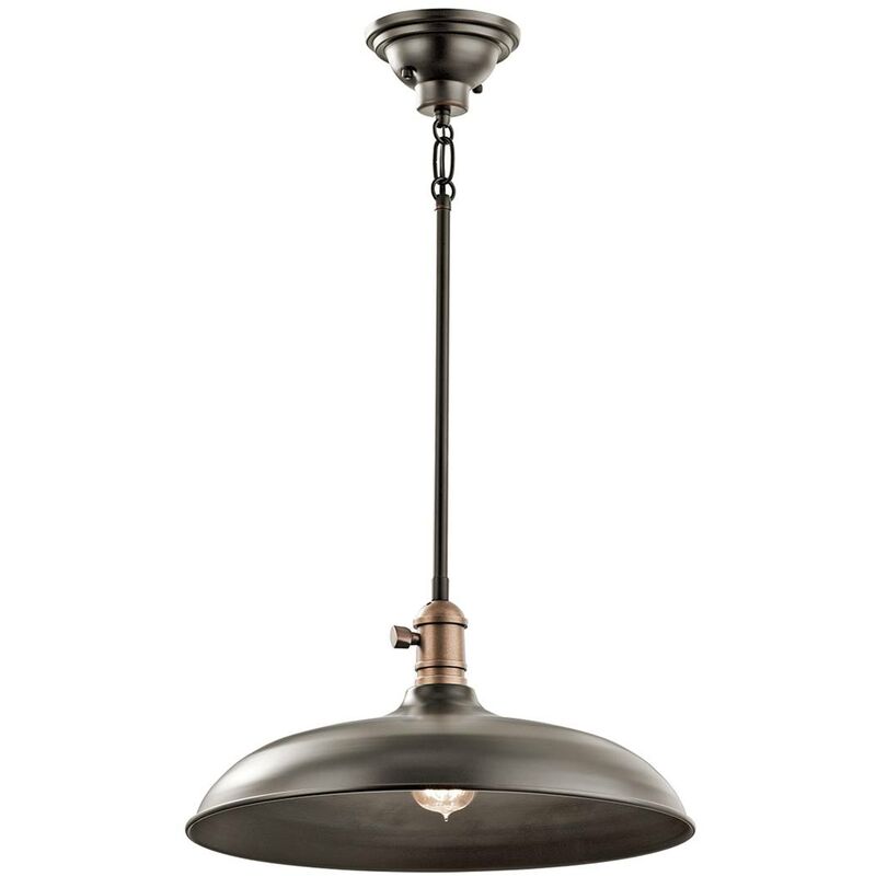Kichler - Lampada a sospensione Cobson 1xE27 h