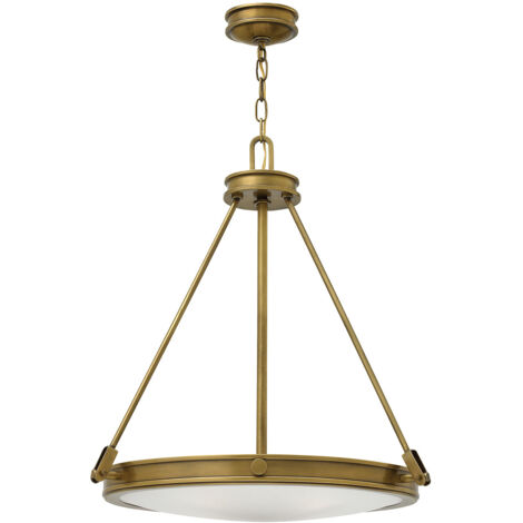Elstead Collier - 4 Licht Decke Anhänger Messing, E14