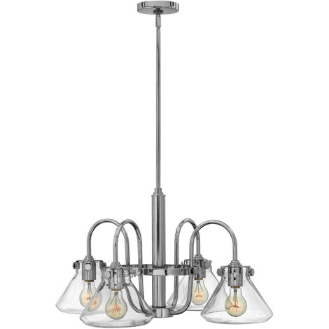 Elstead Congress - Lampadario Multi Braccio Finitura Cromata, E27