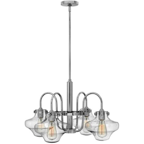 Elstead Congress - Multi Arm Kronleuchter Chrom Finish, E27