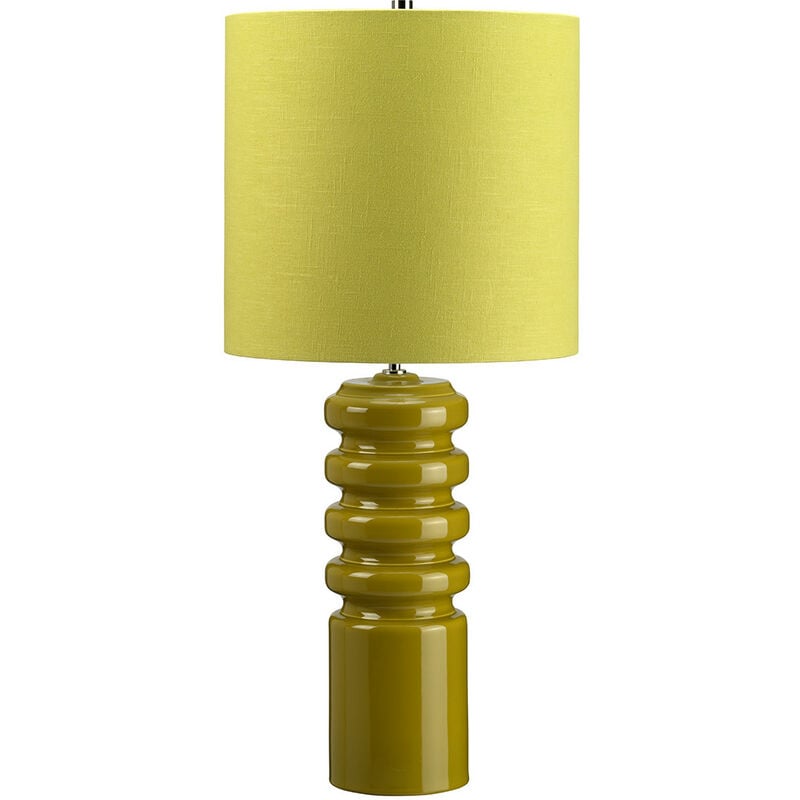 

Contour - Lámpara de mesa 1 luz Lima, E27 - Elstead