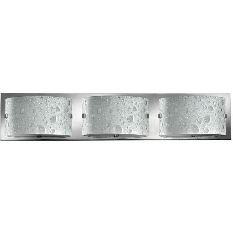 

Elstead Daphne - Aplique de pared exterior 3 luces Cromado pulido IP44, G9