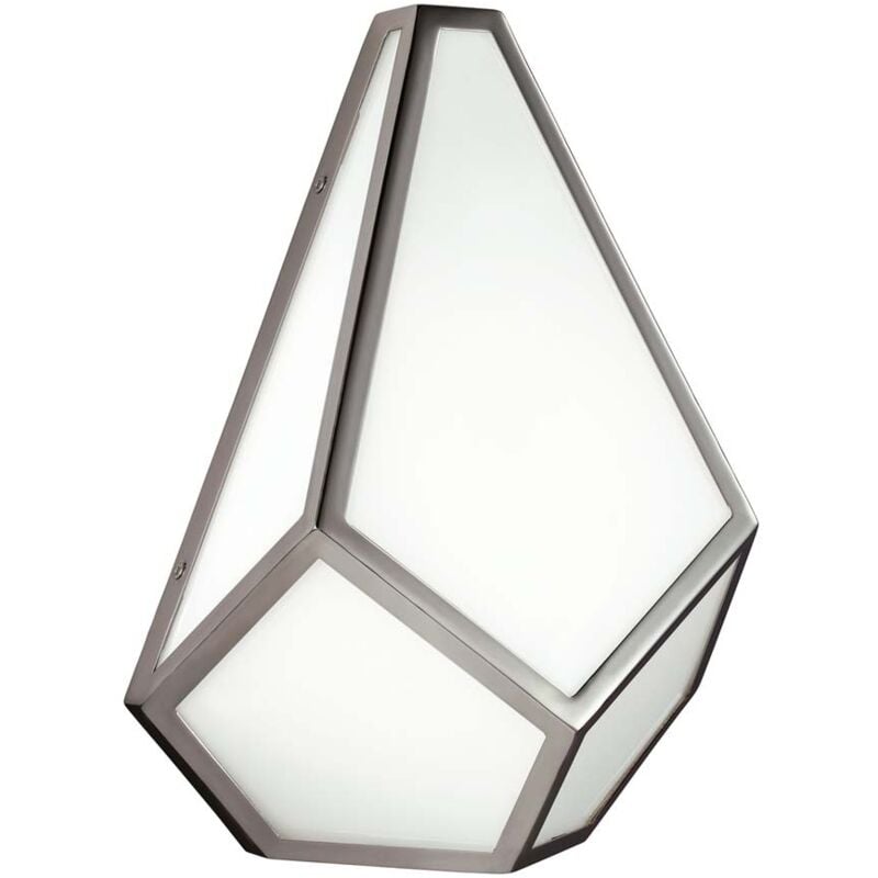 Lampada da parete design lampada corridoio lampada soggiorno lampada acrilico acciaio nichel 1 fiamma
