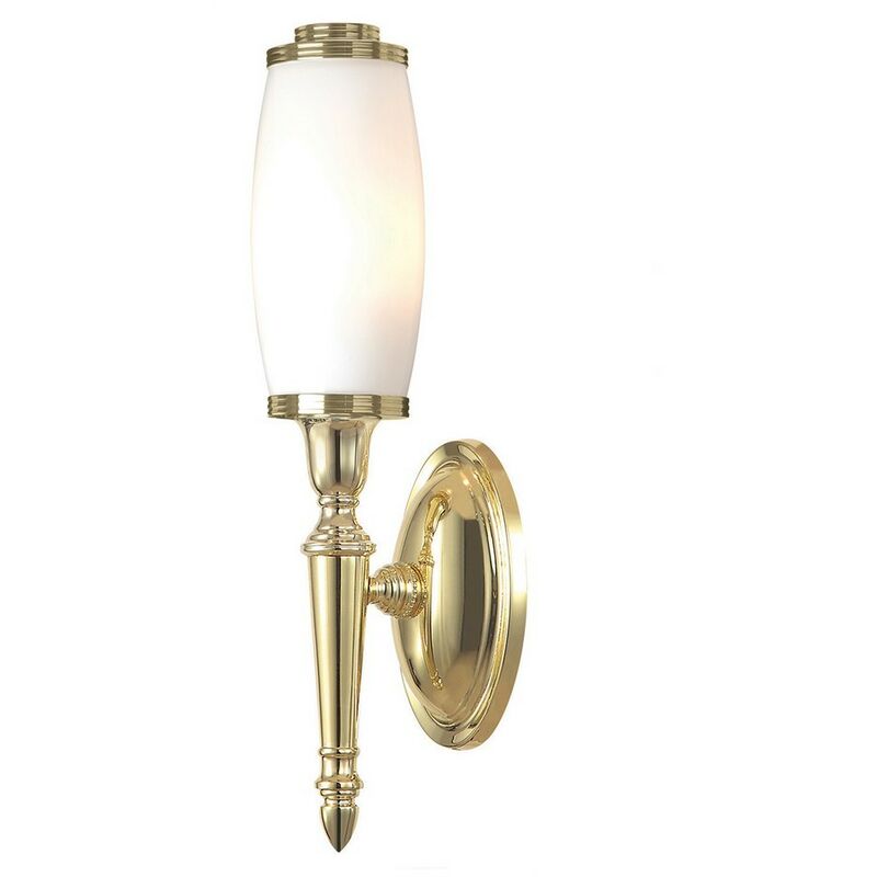 Elstead Lighting - Elstead Dryden - Bathroom Wall Light - Polished Brass IP44