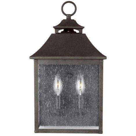 Elstead Feiss Galena Lanterna da esterno a parete Sable, IP44
