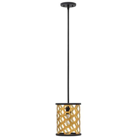 Elstead Felix - 1 Lichtdecke Mini Anhänger Gold, E27
