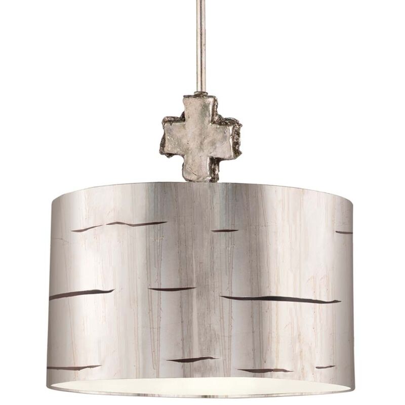 Lampada a sospensione plafoniera lampada a sospensione acciaio acrilico argento d 38 cm lampada da sala da pranzo