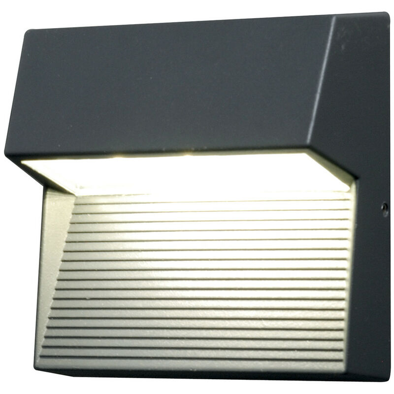 Freyr - led 1 Light Outdoor Wall Light Graphite IP65 - Elstead