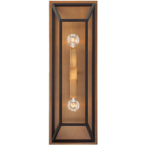 Elstead Fulton - Applique da interno a 2 luci Bronzo, E14