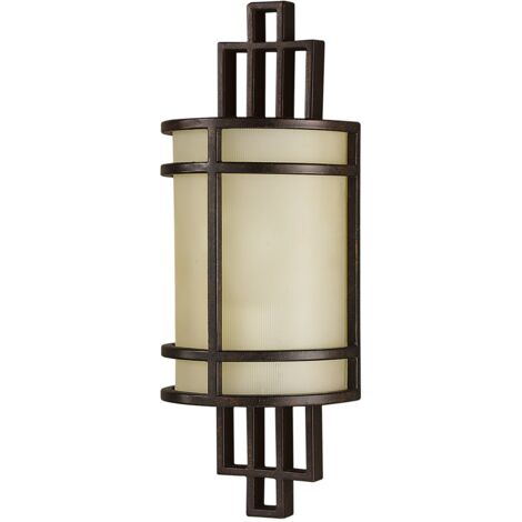 Elstead Fusion - Applique da interno a 1 luce Bronzo, attacco E27
