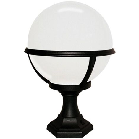 Elstead Glenbeigh - 1 leichte Außenpodestlaterne schwarz IP44, E27