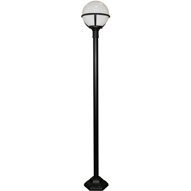 Elstead - Glenbeigh - Lampione da esterno 1 luce Nero IP44, E27
