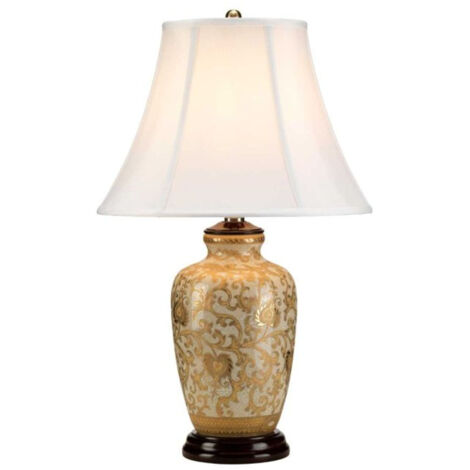 Elstead Gold Thistle - Lampada da tavolo 1 luce Oro, E27