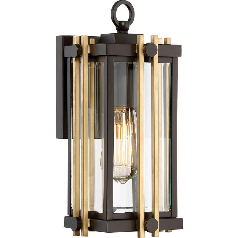 Image of Quoizel - Wall Light Goldenrod 1xE27 h: 32.7 l: 16.9 b: 15.5 IP44