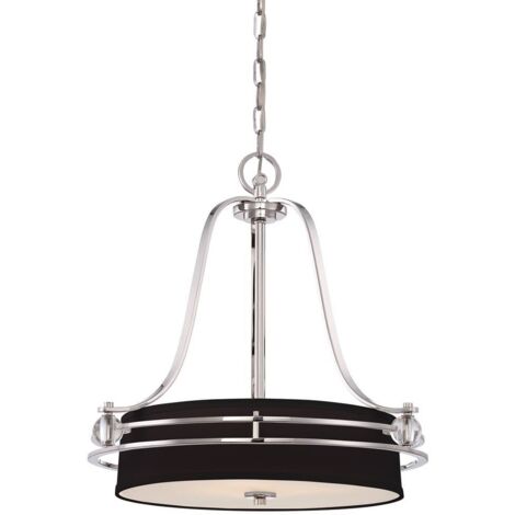 Elstead Gotham - 4 Lichtdeckenanhänger Imperial Silver, E27