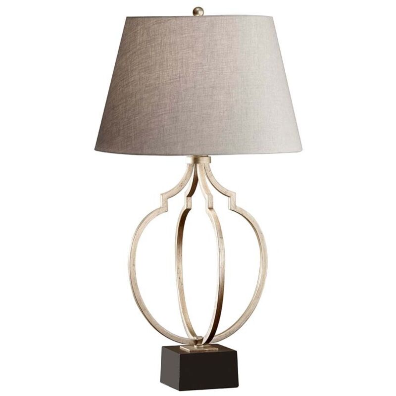 Lampada da tavolo Lampada da scrivania Lampada da comodino Lampada laterale Silver Black