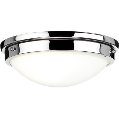 Elstead Gravity - Plafonnier rond, chrome poli
