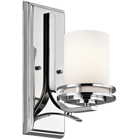 Elstead Hendrik - Applique da parete per bagno 1 luce Cromo lucido IP44, G9