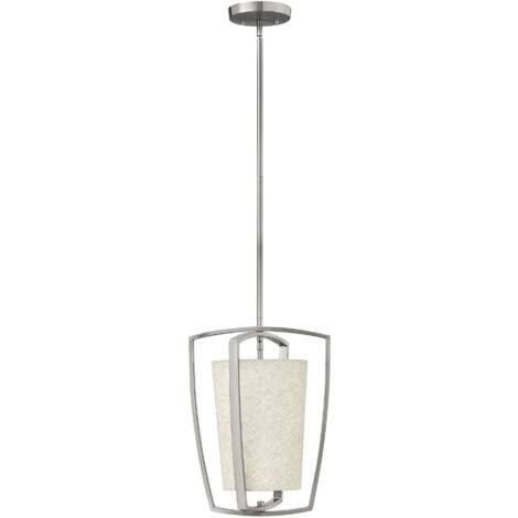 Elstead Hinkley Blakely Petite Suspension 1x E27 Nickel Brossé