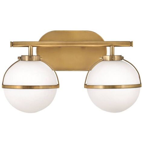 Elstead Hinkley Hollis Applique de salle de bain Heritage Laiton, IP44