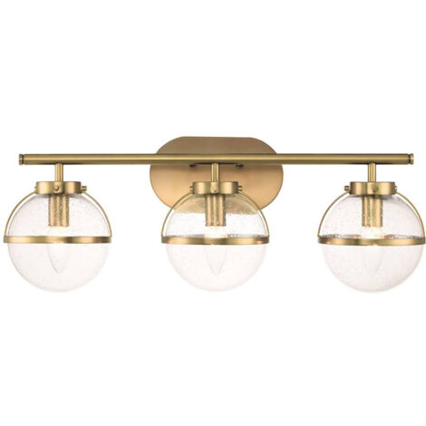 Elstead Hinkley Hollis Lampada da parete per bagno Heritage Ottone, IP44