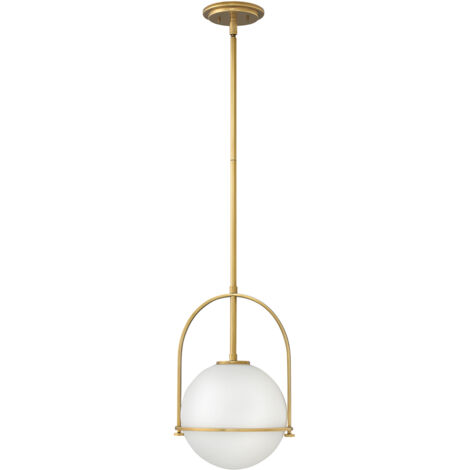 Elstead Hinkley Somerset Globo Lampadario a Sospensione Heritage Ottone