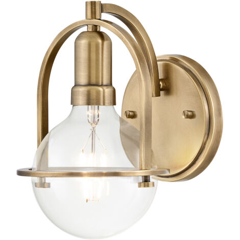 Elstead Hinkley Somerset Lampada da parete Heritage Ottone