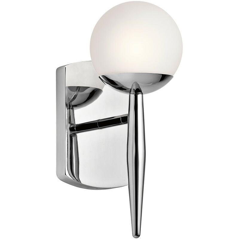 

Elstead Jasper - Aplique de baño 1 luz Cromo Pulido IP44, G9