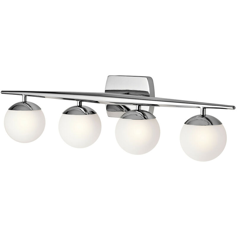 

Elstead Jasper - Aplique de baño 4 luces Cromo Pulido IP44, G9