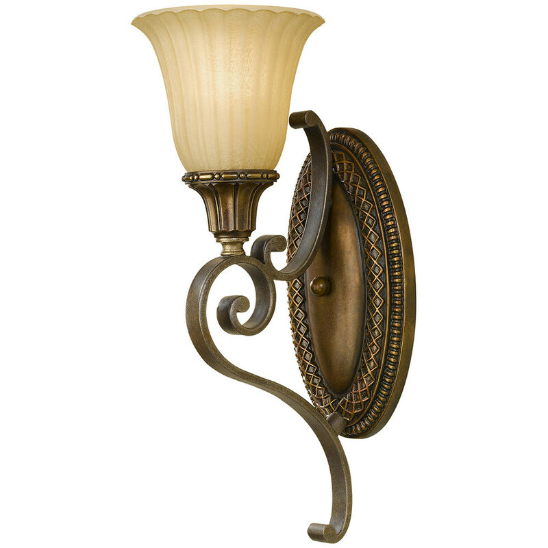 Elstead - Kelham Hall - Applique da interno a 1 luce Oro, Bronzo, E27