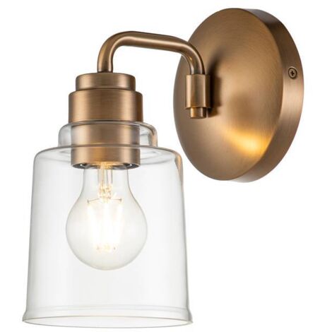 Elstead Kichler Aivian Applique Dome Laiton Vieilli