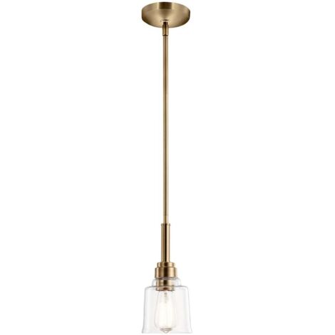 Elstead Kichler Aivian Dome Pendelleuchte aus verwittertem Messing