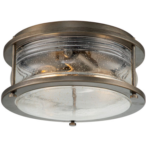 Elstead Kichler Ashland Bronze bruni affleurant décoratif extérieur, IP44