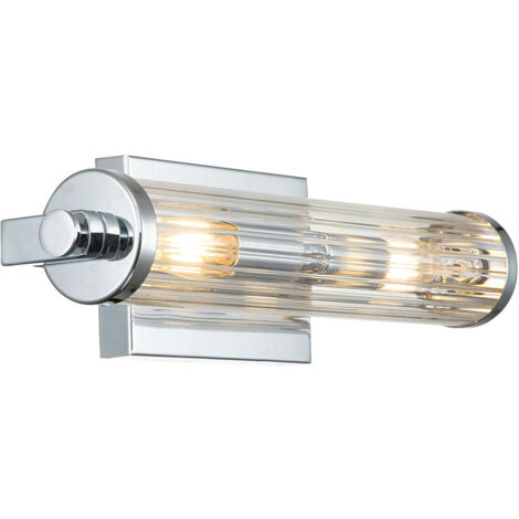 Elstead Kichler Azores Lampada da parete per bagno Cromo lucido, IP44