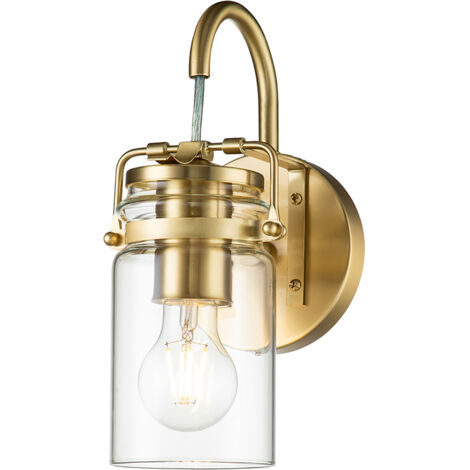 Elstead Kichler Brinley Lampada da parete in ottone spazzolato
