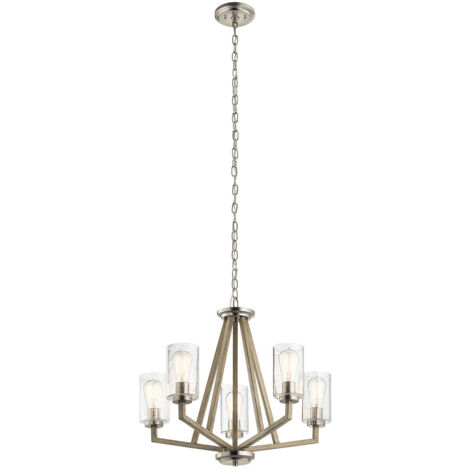 Elstead Kichler Deryn Mehrarm-Pendelleuchte Distressed Antique Grey