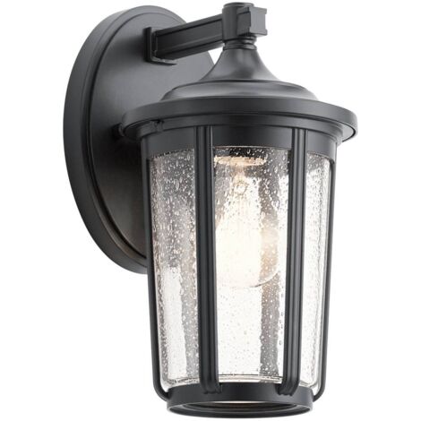 Elstead Kichler Fairfield Lanterna da esterno a parete nera, IP44