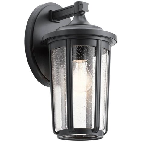 Elstead Kichler Fairfield Lanterna da esterno a parete nera, IP44