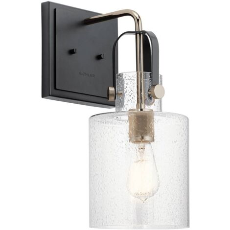 Elstead Kichler Kitner Dome Wandleuchte Nickel poliert