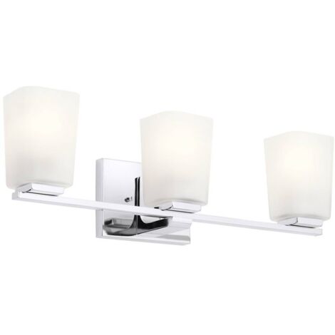 Elstead Kichler Roehm Applique Salle de Bain Chrome Poli, IP44