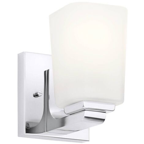 Elstead Kichler Roehm Applique Salle de Bain Chrome Poli, IP44