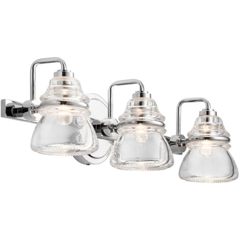 Elstead Kichler Talland Applique Salle de Bain Chrome Poli, IP44