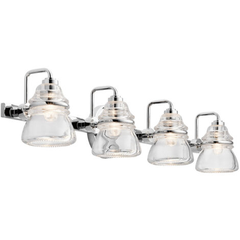Elstead Kichler Talland Lampada da parete per bagno Cromo lucido, IP44