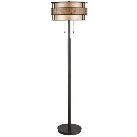 Elstead Laguna - 2 Licht Stehlampe Renaissance Kupfer